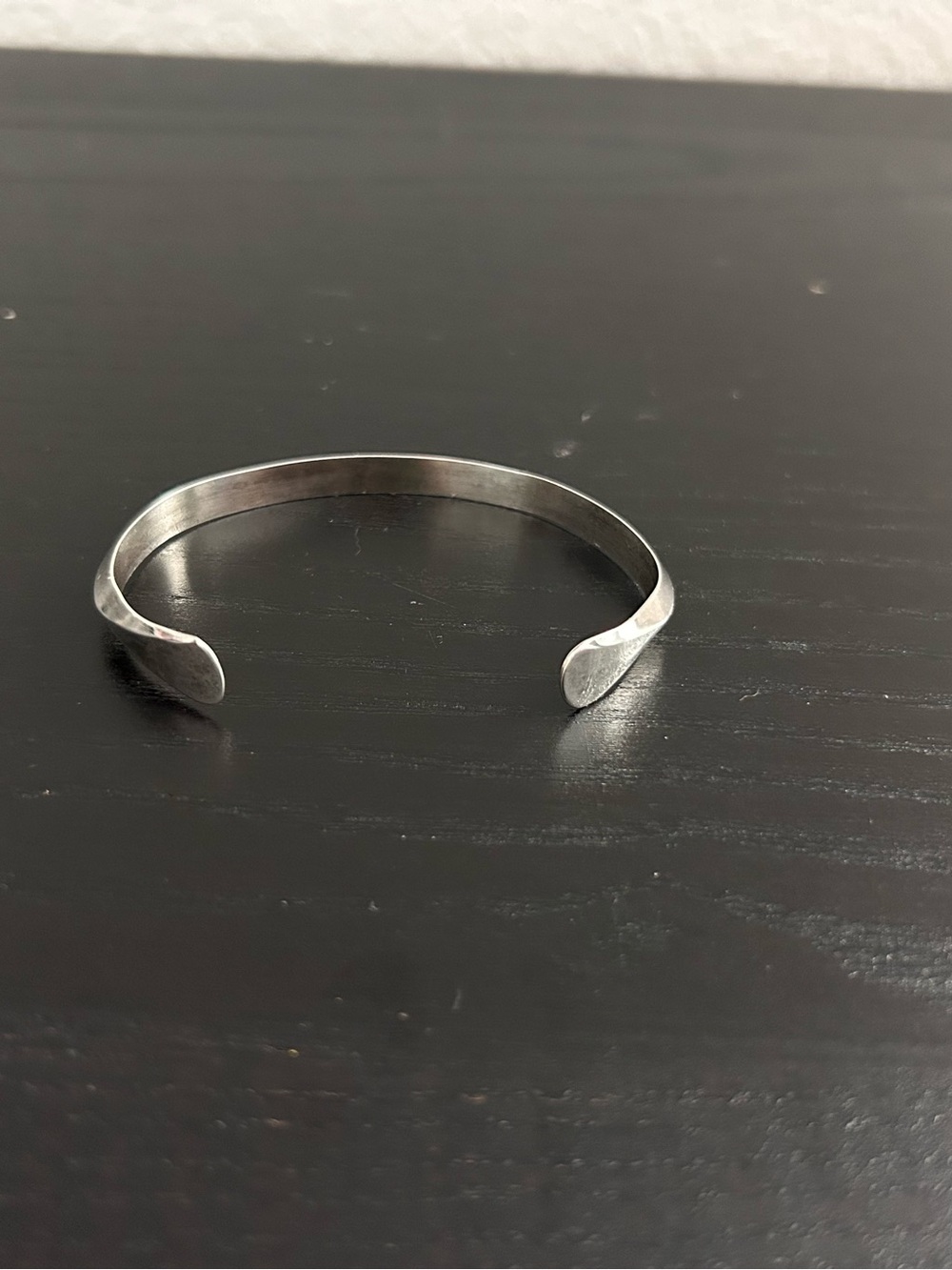 Native American Handmade Sterling Silver Cuff Bracelet Classic Minimalist Design
